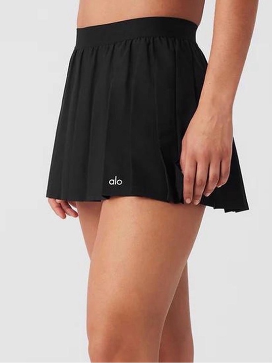 ALO Yoga Dresses & Skirts - Alo yoga Varsity Tennis skirt in Black